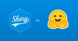 The Shiny hex next to the Hugging Face emoji logo