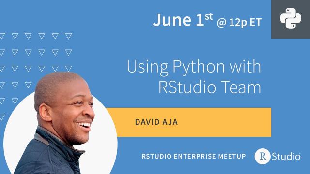 Using Python with RStudio Team
