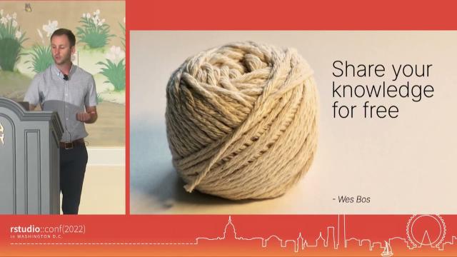 David Keyes | What they forgot to teach you about starting a business with R | RStudio (2022)