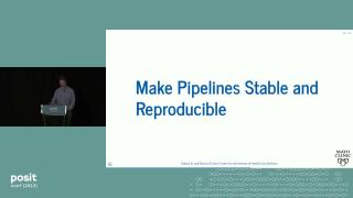 Using R to develop production modeling workflows at Mayo Clinic - posit::conf(2023)
